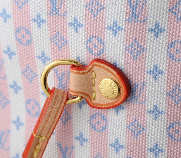Stamp Edition Neverfull MM In Blue - Image 8