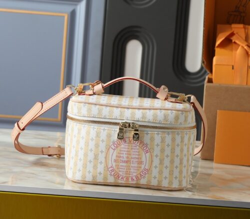 Louis Vuitton LV High Grade Stamp Edition Nice Mini Vanity Bag